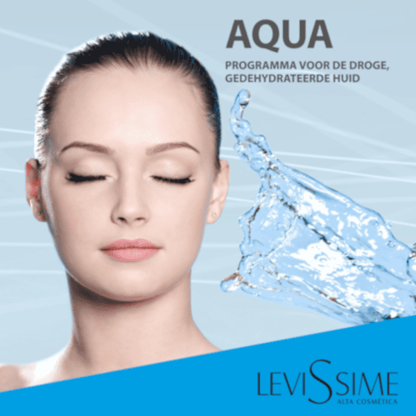 De LeviSsime Aqua lijn is zeer geschikt voor een droge huid